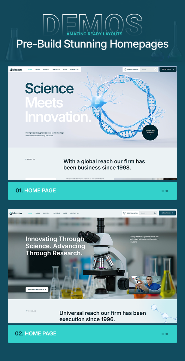 Labozen WordPress Theme